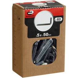 Clous Spécial Toiture Acier, Tête Martelée, Diam.5 X L.50 Mm