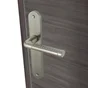 2 Poignées De Porte Tolbiac Sans Trou Inspire, Aluminium, 195 Mm