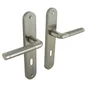 2 Poignées De Porte Tolbiac Trou De Clé Inspire, Aluminium, 195 Mm