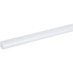 Quart De Rond Pvc Mat, L.1 M X L.1.4 Cm X H.1.4 Cm