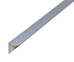 Cornière Égale Pvc Mat, L.2.5 M X L.2 Cm X H.2 Cm