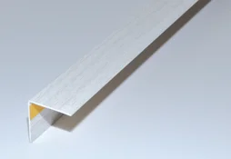 Cornière Égale Pvc Mat, L.2.5 M X L.3 Cm X H.3 Cm