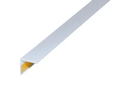 Cornière Égale Pvc Mat, L.2.5 M X L.3 Cm X H.3 Cm