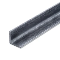 Cornière Égale Acier Brut, L.2.5 M X L.2 Cm X H.2 Cm