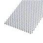 Tôle Acier Métal Déployé Brut Gris L.20 X L.100 Cm Ep.2.8 Mm