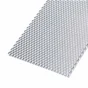 Tôle Aluminium Métal Déployé Brut Argent L.60 X L.100 Cm Ep.1.6 Mm