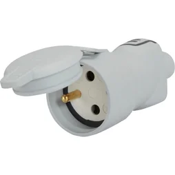 Fiche électrique femelle 2 pôles + terre, 16 A, LEGRAND