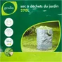 Sac à végétaux a gazon-feuilles réutilisable GEOLIA 270 l