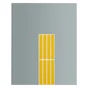 Plaque Magnétique Métal Brossé, Argent L.40 X H.50 Cm