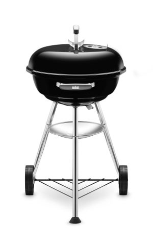 Barbecue charbon de bois WEBER Compact kettle 47, Noir