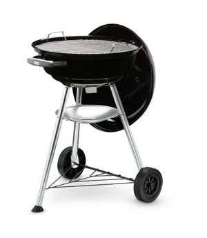 Barbecue charbon de bois WEBER Compact kettle 47, Noir