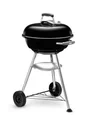 Barbecue au charbon de bois WEBER Compact kettle 57, noir