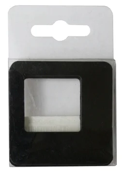 Lot De 5 Magnets Cadre S, Noir L.5.8 X H.5.8 Cm