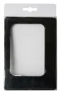 Lot de 5 Magnets souples Cadre L, Noir L.11.5 X H.16 cm