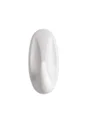 Lot de 2 crochets adhésif plastique design, COMMAND blanc 0.45 kg
