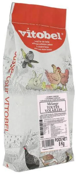 Aliment volaille VITOBEL granules complet 20kg