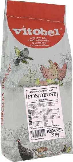 Aliment poule pondeuse, VITOBEL, 20kg