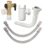 Kit installation de groupe de securite laiton pour chauffe eau 1px