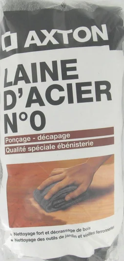 Laine d'acier, AXTON, N°0 150 g