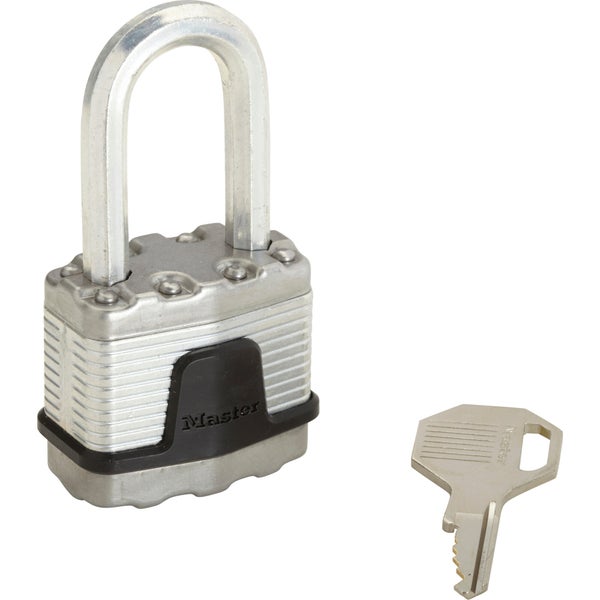 Cadenas À Clé Master Lock Acier Laminé, L.45 Mm