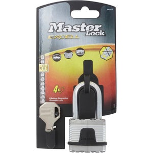 Cadenas À Clé Master Lock Acier Laminé, L.45 Mm