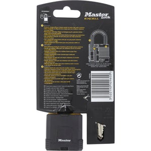 Cadenas À Clé Master Lock Acier Laminé, L.45 Mm