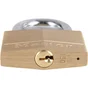 Master Lock 140Eurt Lot De 2 Cadenas À Clé En Laiton, Doré, 6 X 4 X 1,3 Cm
