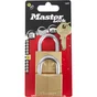 Master Lock 140Eurt Lot De 2 Cadenas À Clé En Laiton, Doré, 6 X 4 X 1,3 Cm