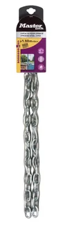 Master Lock 8017Eurd Chaîne En Acier Cémenté, 150 Cm X 0,8 Cm