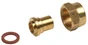 Raccord 2 Pièces Pour Gaz Butane / Propane À Souder, Mâle X Diam.12 Mm, Gazinox