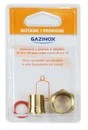 Raccord 2 Pièces Pour Gaz Butane / Propane À Souder, Mâle X Diam.14 Mm, Gazinox