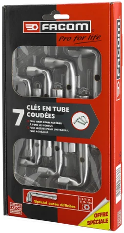 Clé à tube, 8 à 14 mm FACOM
