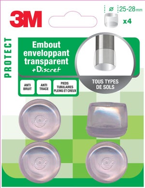 Lot De 4 Embouts En Plastique 3M