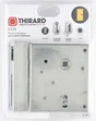 Serrure En Applique Thirard, Axe 60 Mm, À Poignée, Ouverture À Gauche