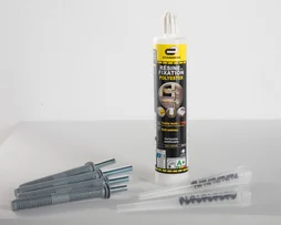 Kit de scellement chimique stanfix 300ml + accessoires standers