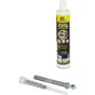 Kit de scellement chimique stanfix 300ml + accessoires standers