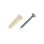 Lot De 25 Cheville Et Vis Red Head, Diam.6 X L.25 Mm