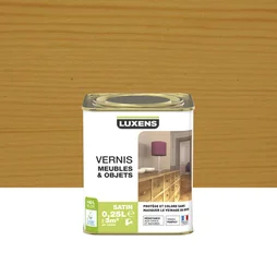 Vernis Meuble Et Objets Vernis Meubles Et Objets Luxens, Chêne Doré Satiné, 0.25
