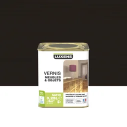Vernis Meuble Et Objet Vernis Meubles Et Objets Luxens, Wengé Satiné, 0.25L