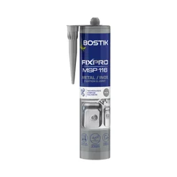 Colle joint int/ext polymere bostik fixpro msp116 metal/inox c290ml