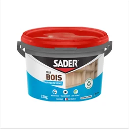 Colle d'assemblage vinyl bois interieur sech.progressif sader 2,5kg