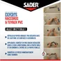 Colle d'assemblage tuyaux pvc sader experts tube 55ml
