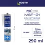 Colle joint int/ext polymere bostik fixpro msp121 polystyr/moulur 290