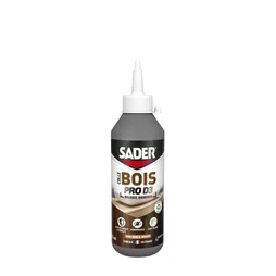 Colle d'assemblage vinyl bois d3 milieux humides sader pro bib 250g