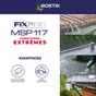 Colle joint int/ext polymere bostik fixpro msp117 cond.extrem bl 290ml