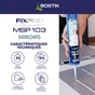 Colle joint int/ext polymere bostik fixpro msp113 miroirs c290ml