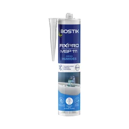Colle joint int/ext polymere bostik fixpro msp111 piece humid tr 290ml
