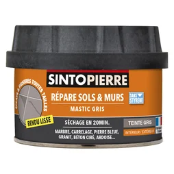 Mastic reparation Sintopierre gris boite 280g/170ml