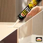 Colle fixation interieur acryliq pattex ni clou ni vis bois blc 370g
