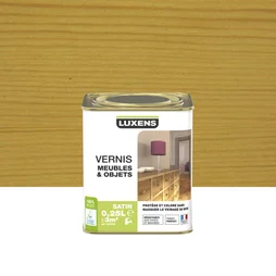 Vernis Meuble Et Objets Vernis Meubles Et Objets Luxens, Chêne Clair Satiné, 0.2